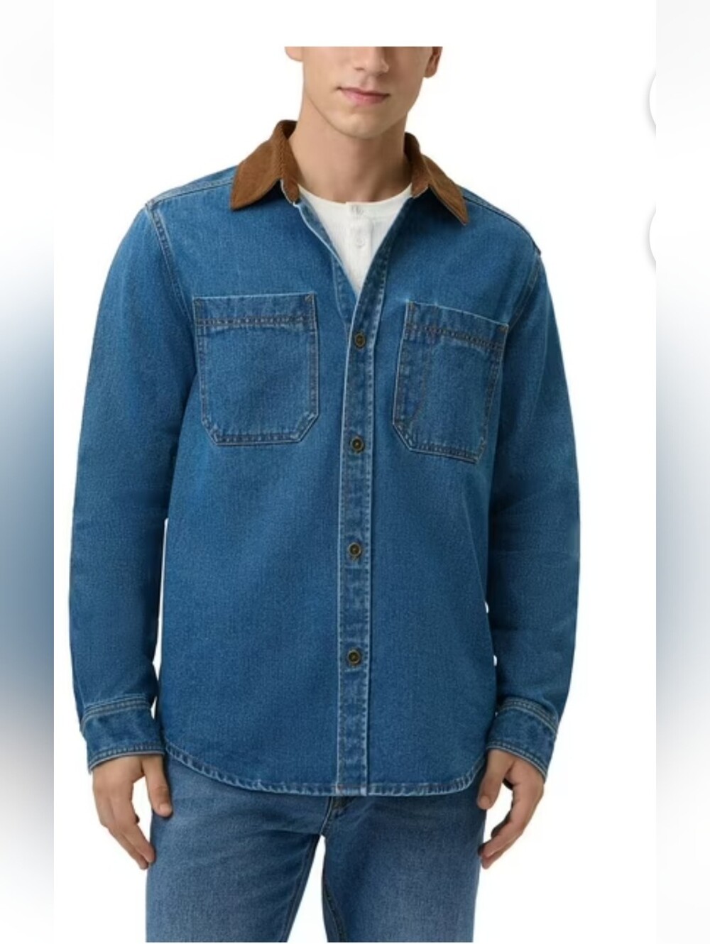 NWT Frye Denim Barn Shacket